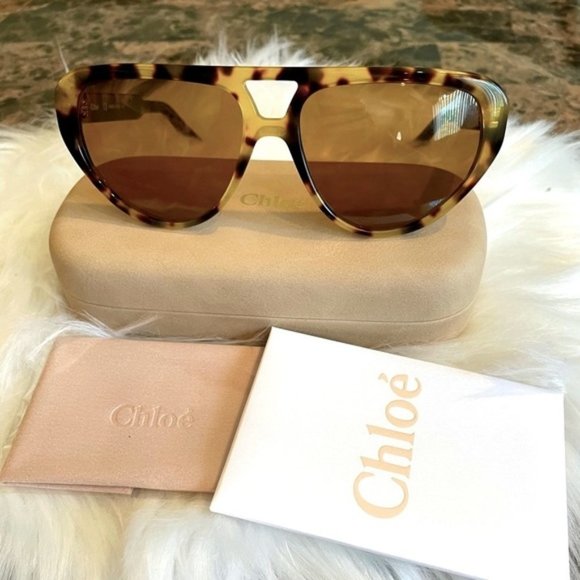 Chloe Aviator Sunglasses